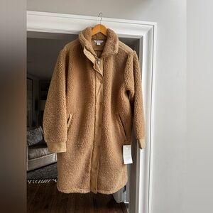 Athleta Fleece Hybrid Coat